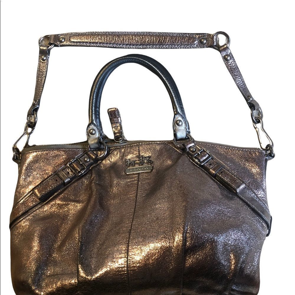 Coach  
Shimmer BronzeStyle Madison Sophia Satchel /Shoulder Bag  No H1020 15960